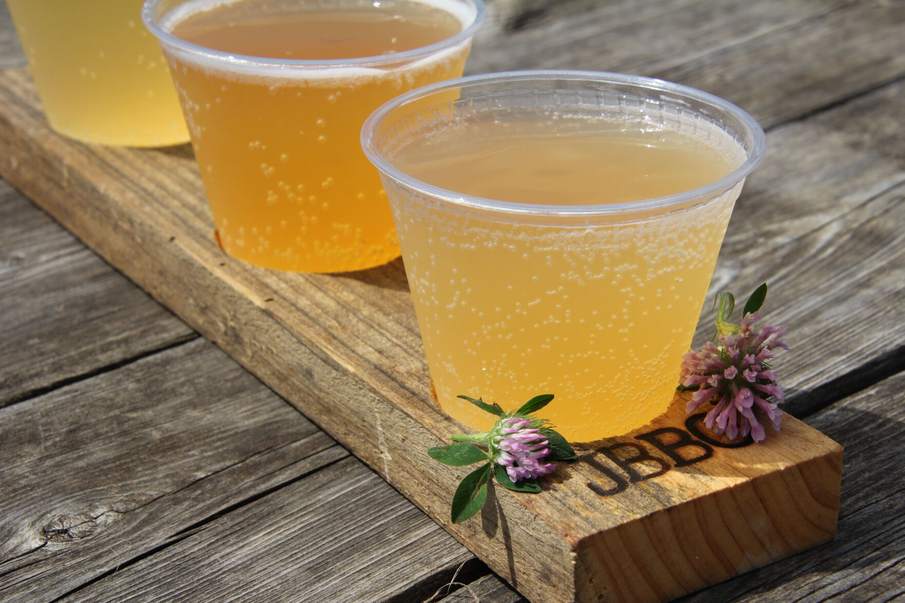 John the Baptist Beverage Company flight